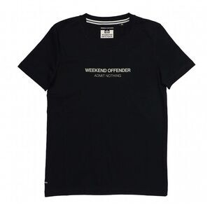 Weekend Offender Childrens/Kids Steinback T-Shirt / Navy